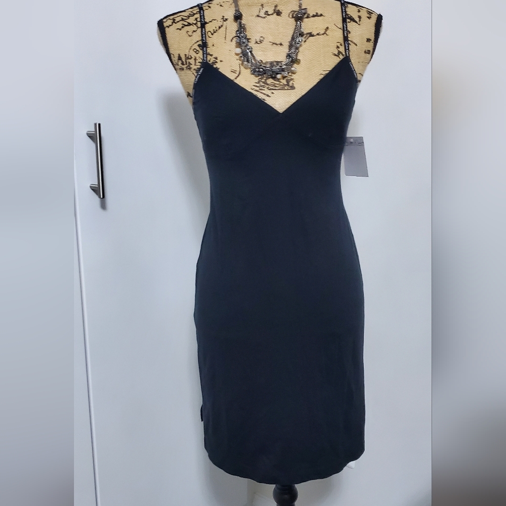 Calvin Klein Underwear Black Strapless Bodycon Dress